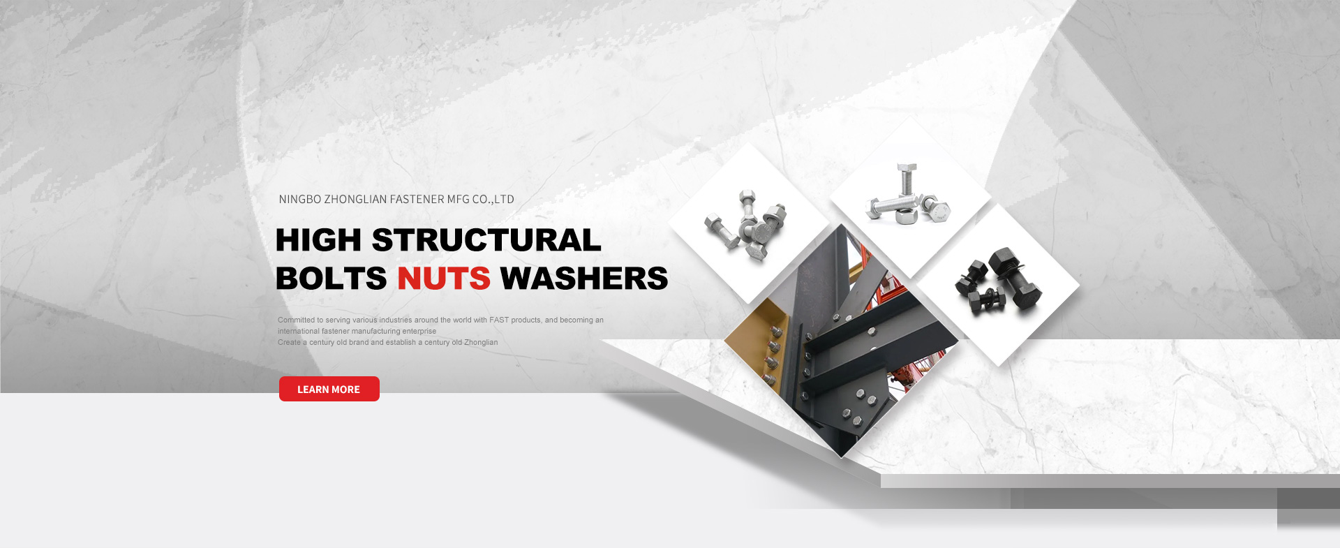 High Structural Bolts Nuts Washers